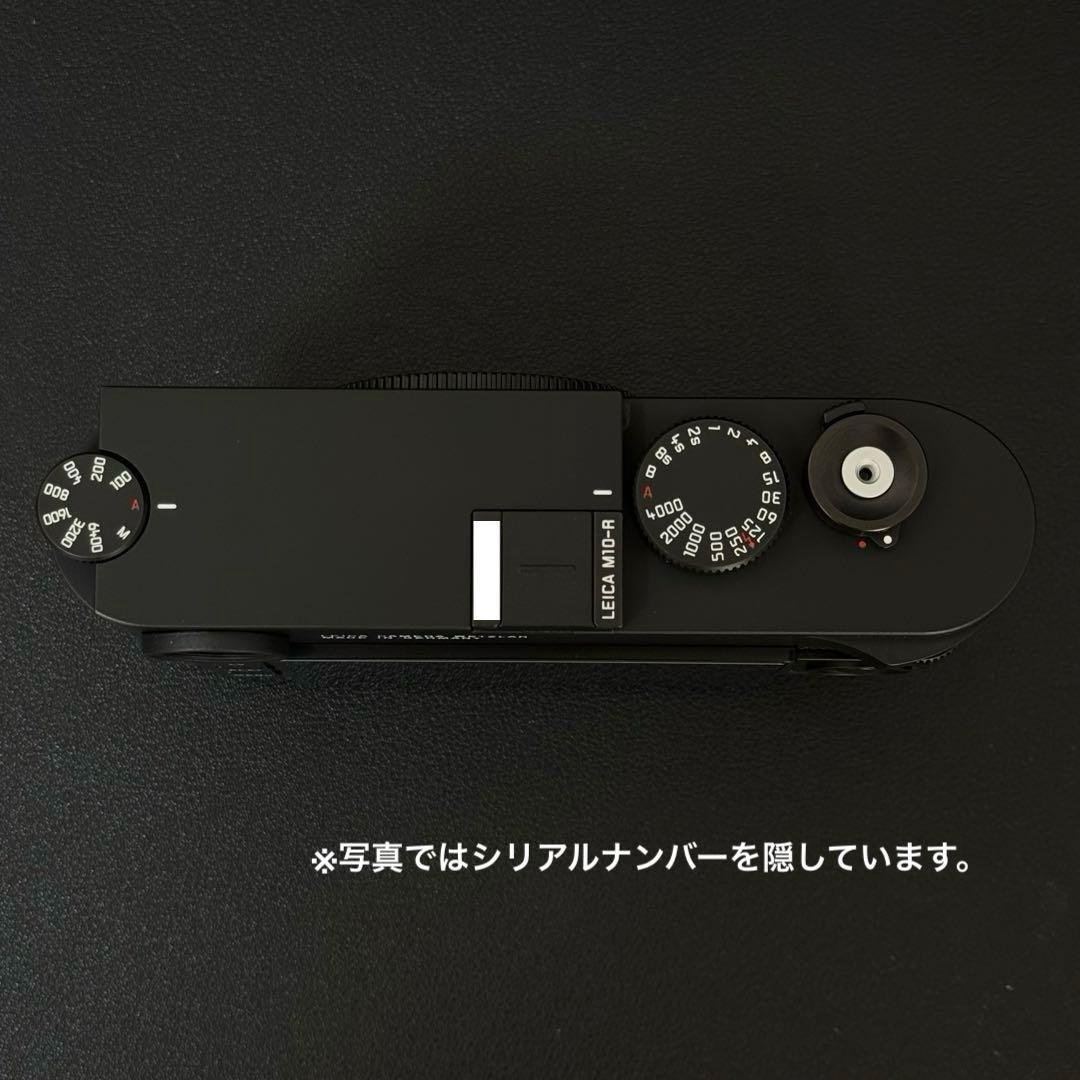 Leica M10-R ブラッククローム　極美品　A級　純正レザーケース付き