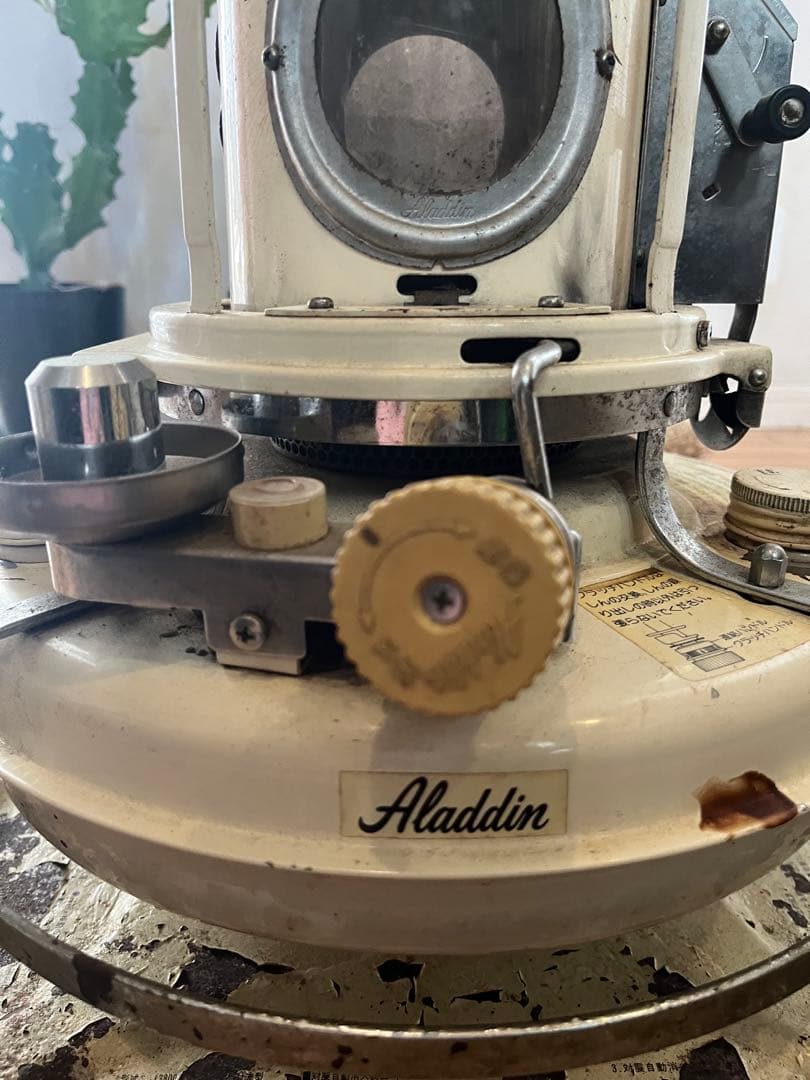 Aladdin アラジン 石油ストーブ ジャンク レトロ ヴィンテージ 部品取り