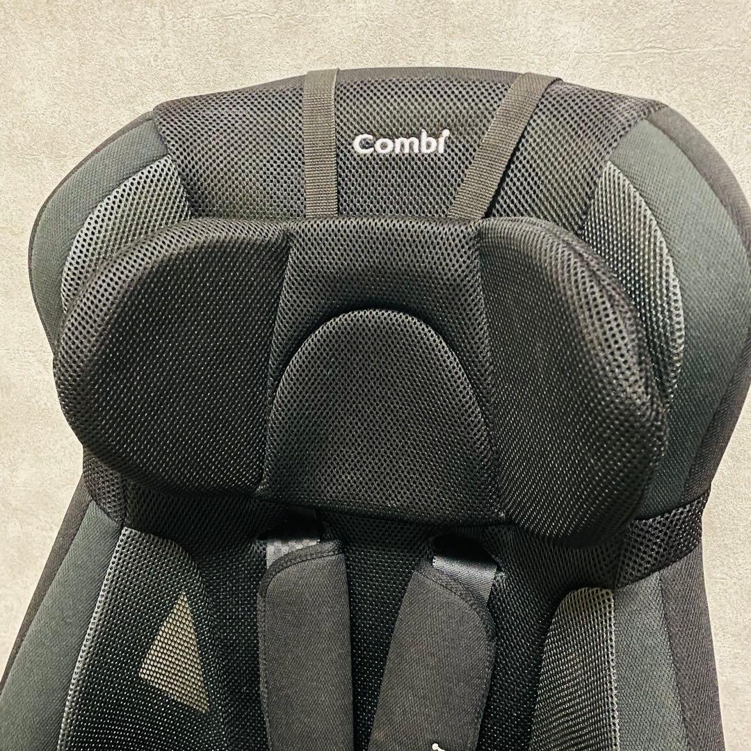 美品 Combi コンビ チャイルドシート ブラック ジョイトリップ エアスルー