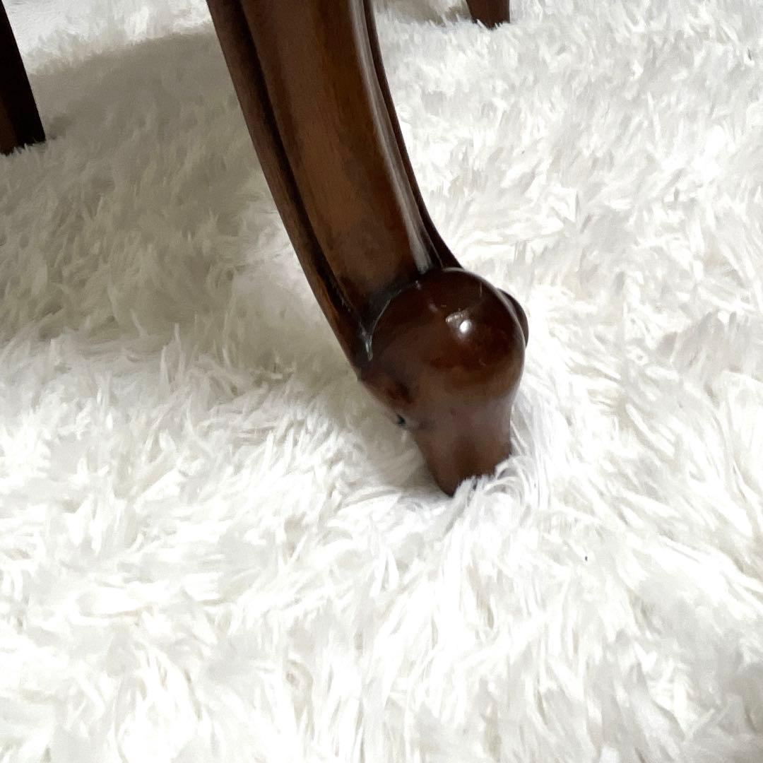 美品　バルーンバッグチェア　アンティーク　猫脚 　マホガニー　高級　椅子　イス