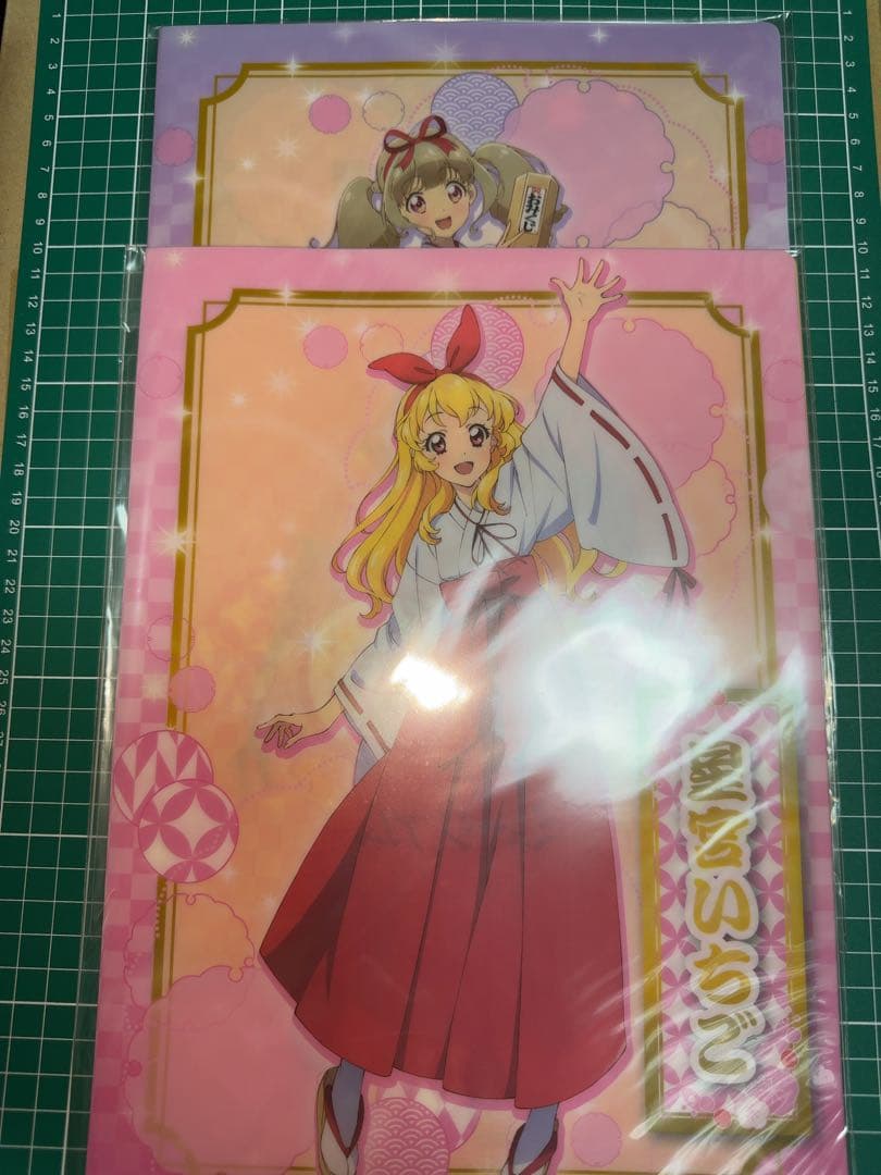 アイカツ　神社　巫女　オールアイカツミュージアム　クリアファイル