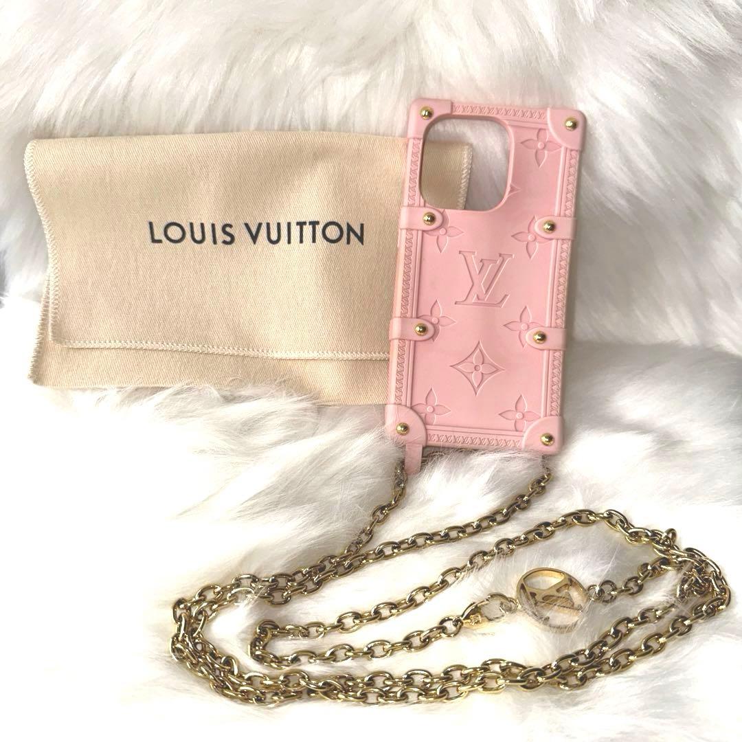 正規品 ルイヴィトン リ トランク iPhone14pro ケース