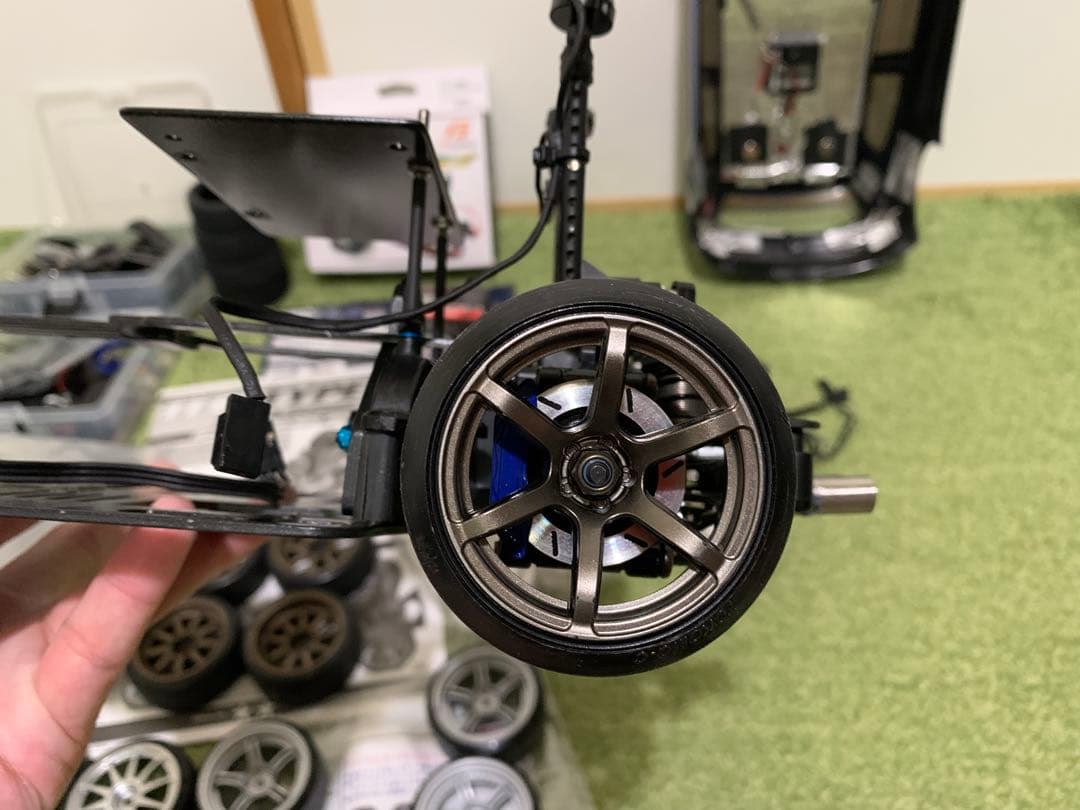 アンツ　8/1 12:00まで★TT-01 カーボンシャーシ&MRCコンバ