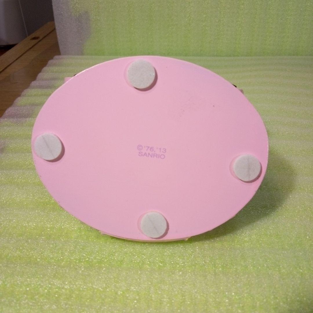 ハローキティ　タイニーチャム　Sanrio　鏡　卓上鏡　ピンク　桃色　レア　希少