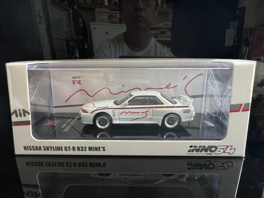 イノモデルズ1/64 Nissan Skyline R32 MINES GT-R