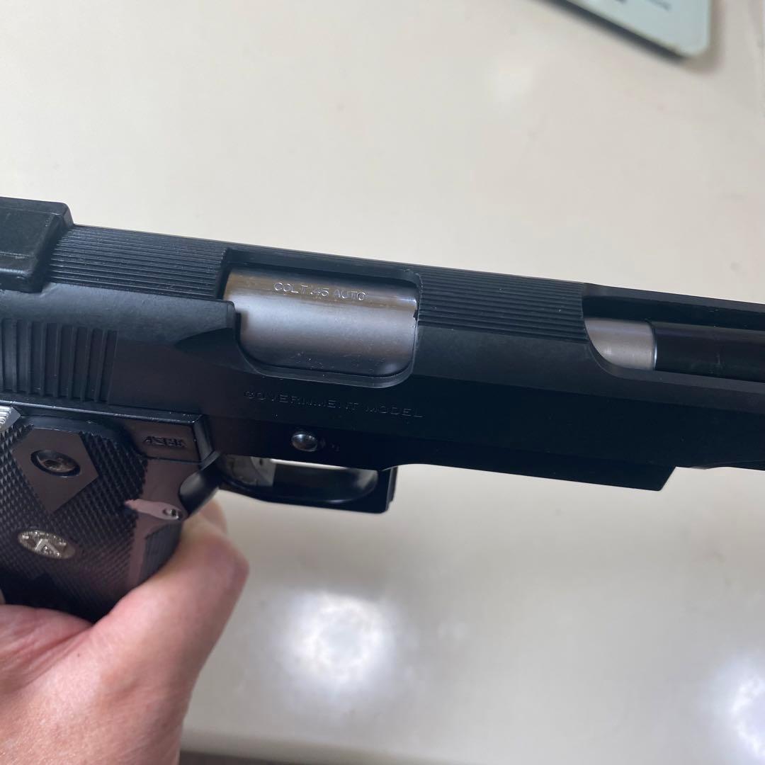 WA ハイキャパ  ガバメント　スピードコンプ　ブローバック　ガスガン