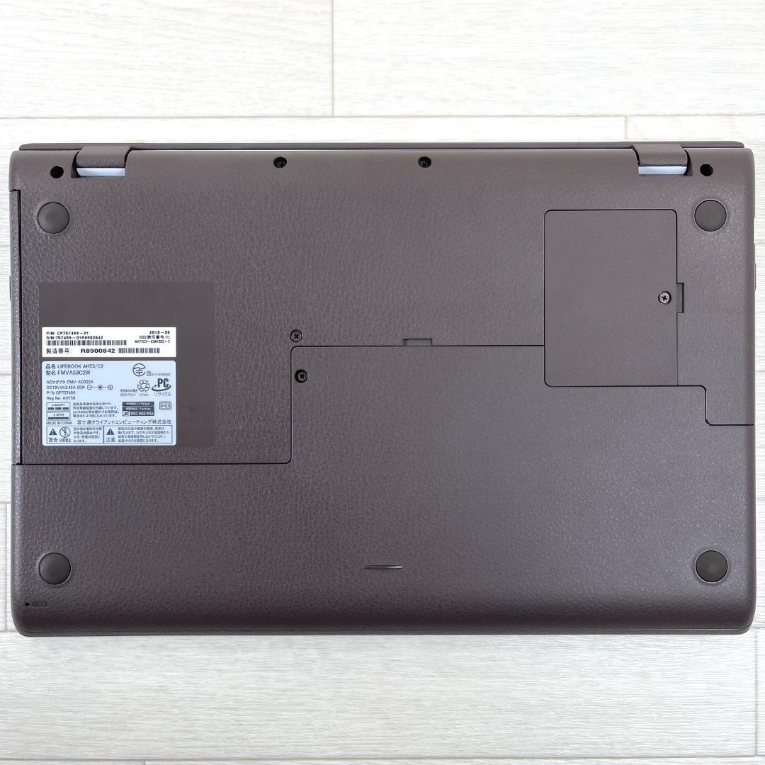 富士通 第8世代 i7 新品SSD512＋HDD1T メモリ16 ノートパソコン