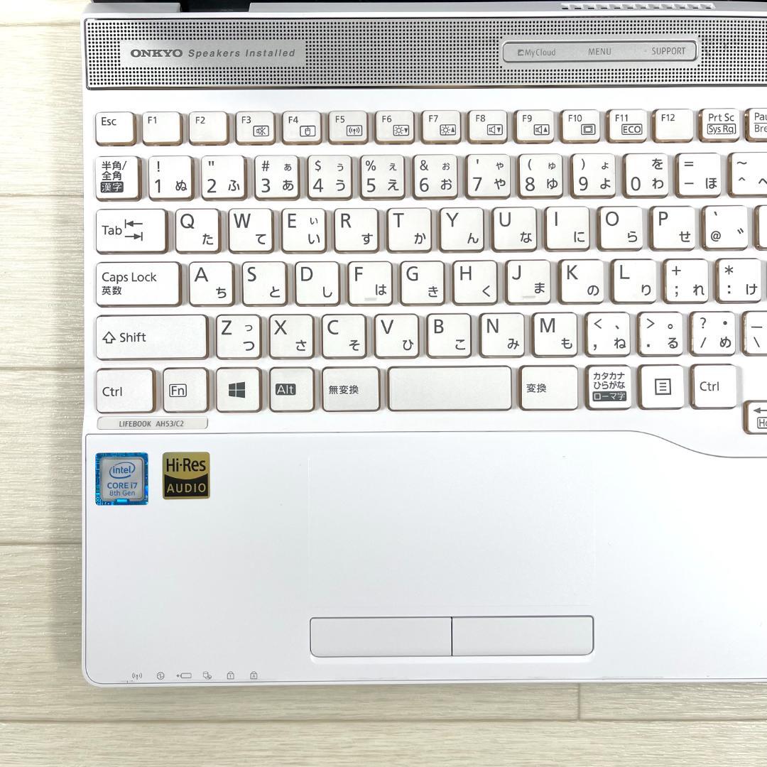 富士通 第8世代 i7 新品SSD512＋HDD1T メモリ16 ノートパソコン