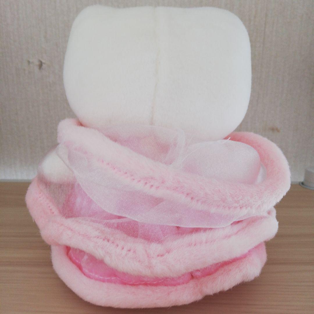【レア】ハローキティ フード付きぬいぐるみ ピンクドレス