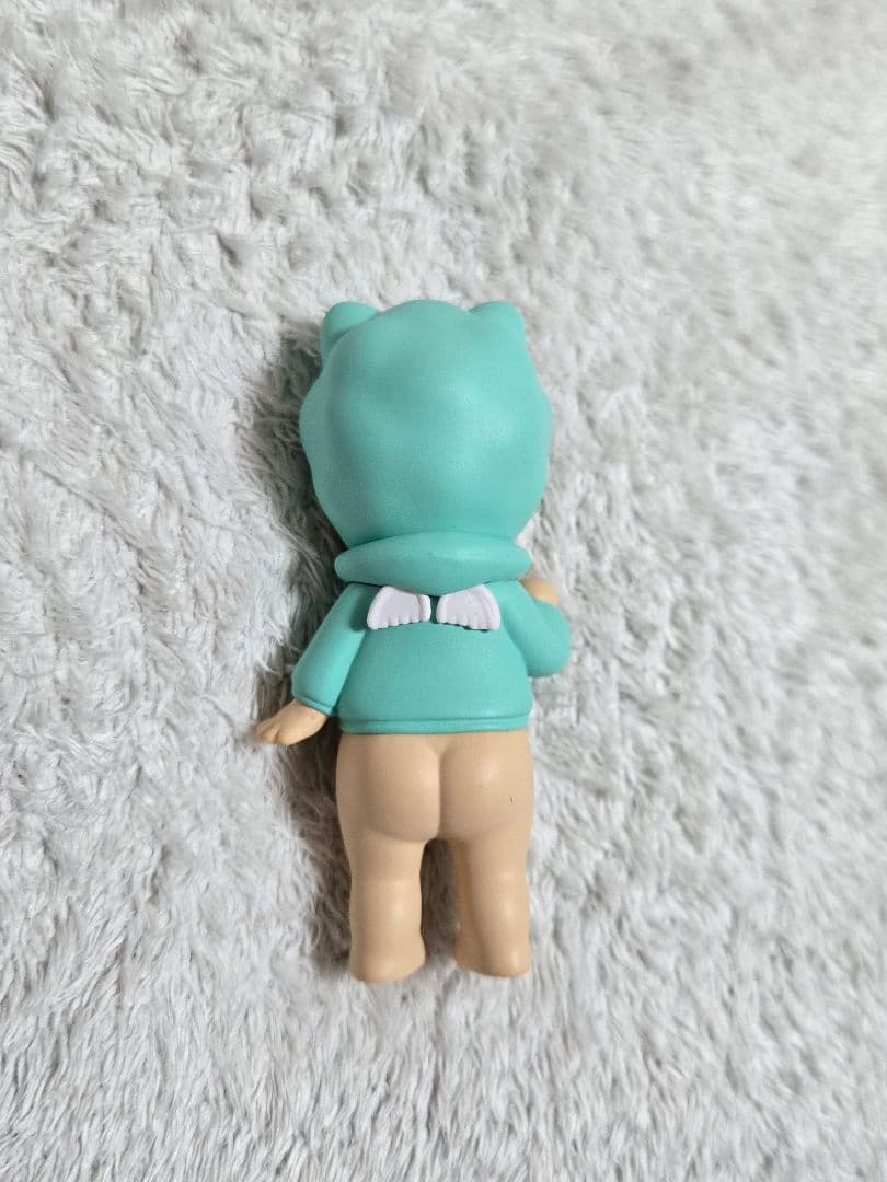 ソニーエンジェル　ドッグタイムシリーズ　ラッキー　ポメラニアン　水色