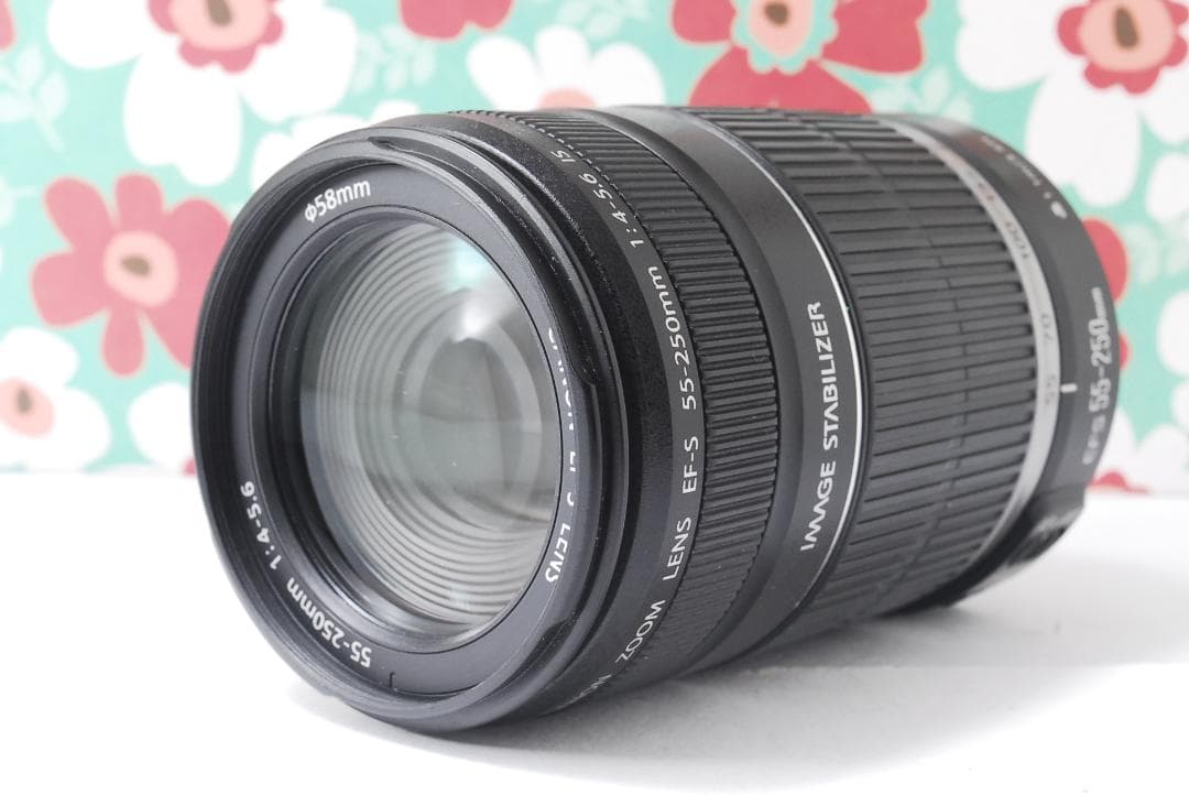 ❤Canon EF-S 55-250mm F4-5.6 IS❤手振れ補正❤望遠❤