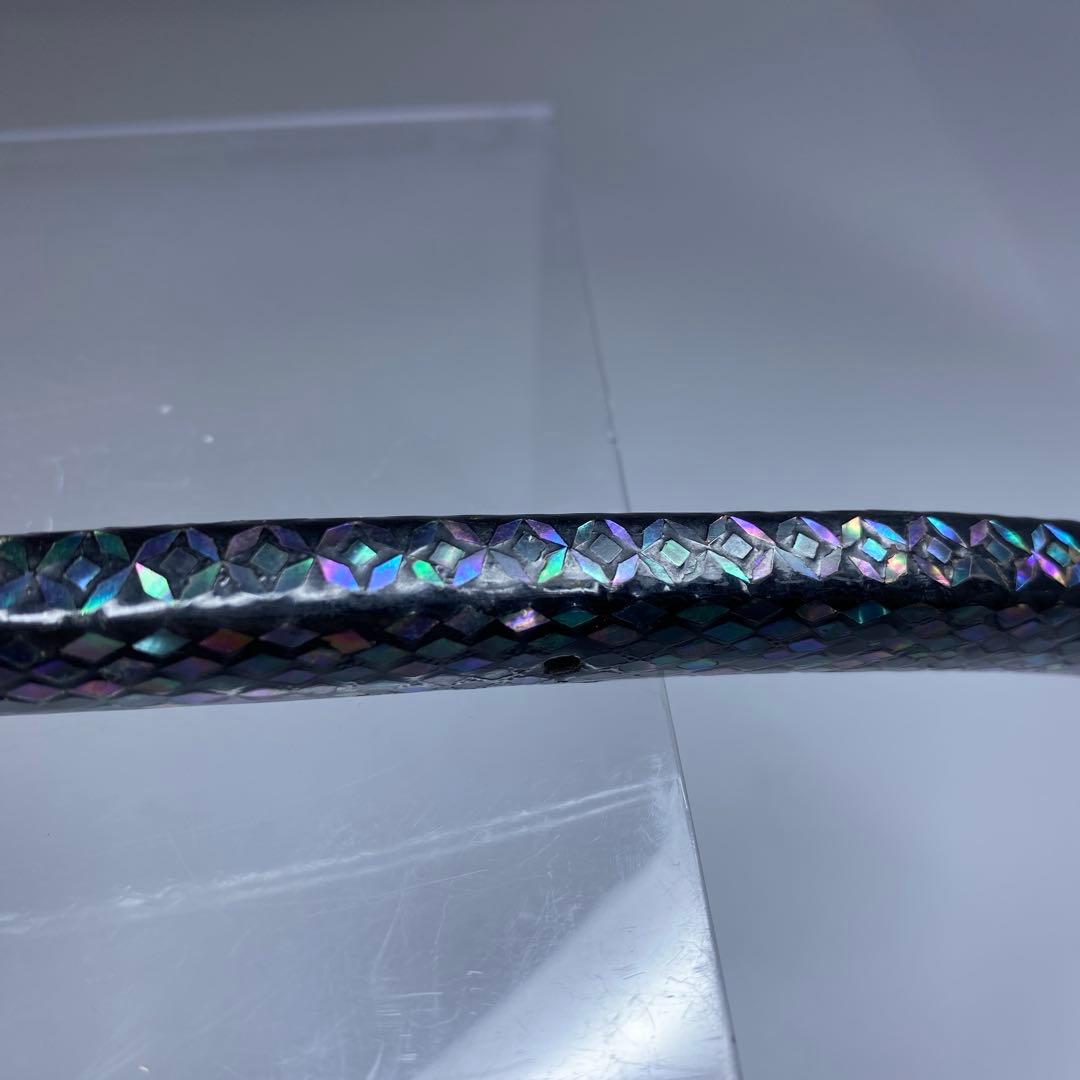 古銅　極上螺鈿　矢立　トコオ　105g 東里7-0402☆2F