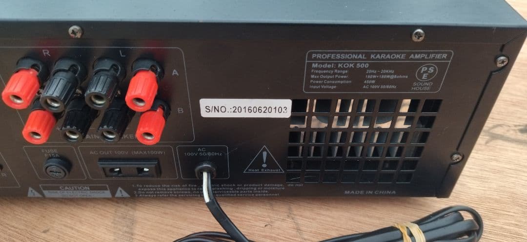 CLASSIC PRO KOK500 クラシックプロ カラオケアンプ 現状品