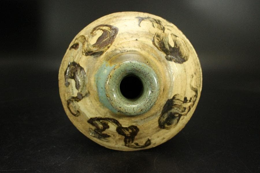 古唐津 櫛目 模様 徳利 高24.3cm 古美術(ZE565)