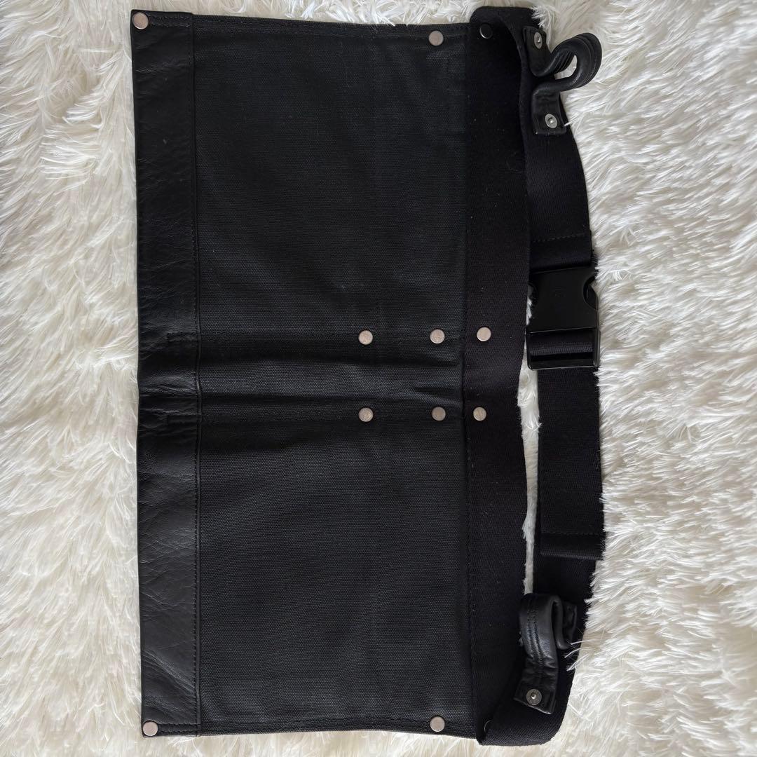 超希少 NEIGHBORHOOD ポーター レザー エプロン ネイバーフッド 黒