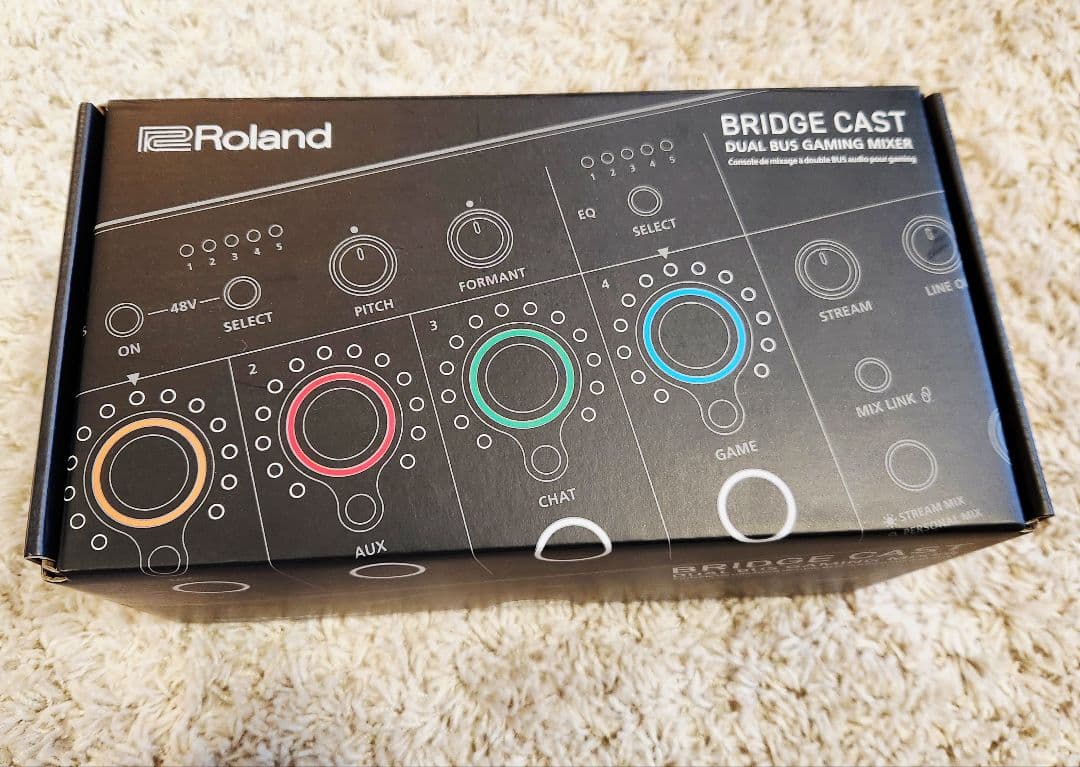 【新品未使用】CAST DUAL BUS GAMING MIXER