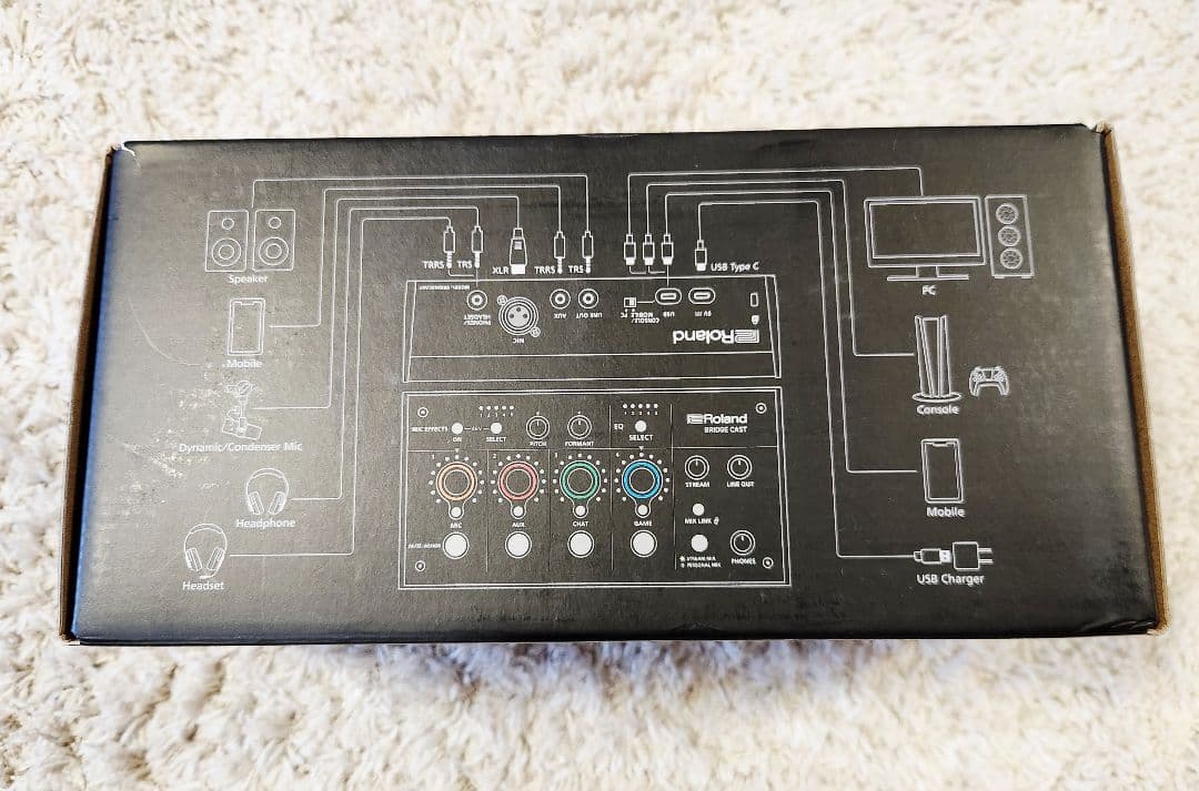 【新品未使用】CAST DUAL BUS GAMING MIXER