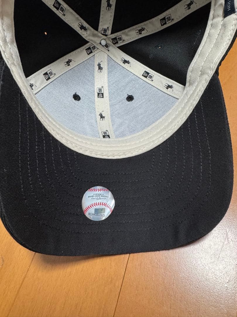 Ralph Lauren×newERA ヤンキースキャップ　ブラック　49