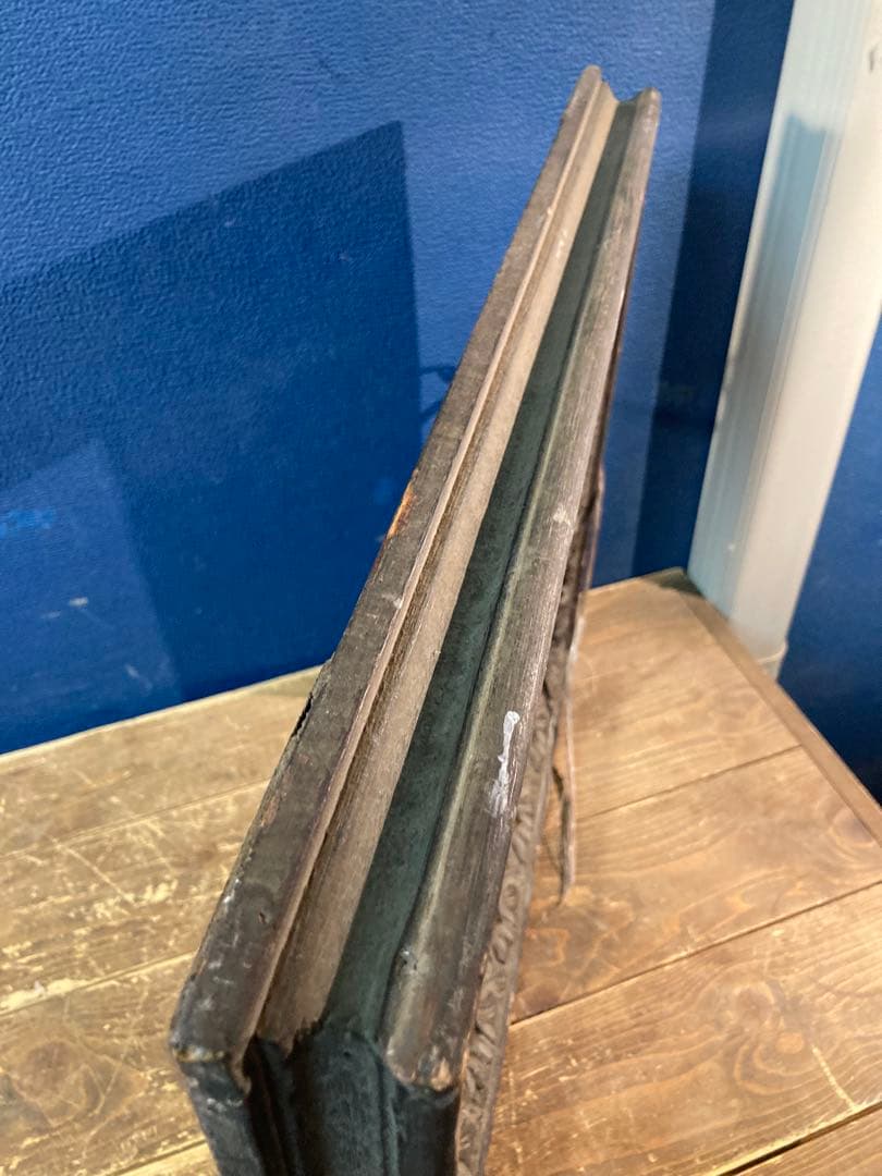 D 額縁　アート　アンティーク調　ヴィンテージ　木製　木枠　ブラウン　茶系