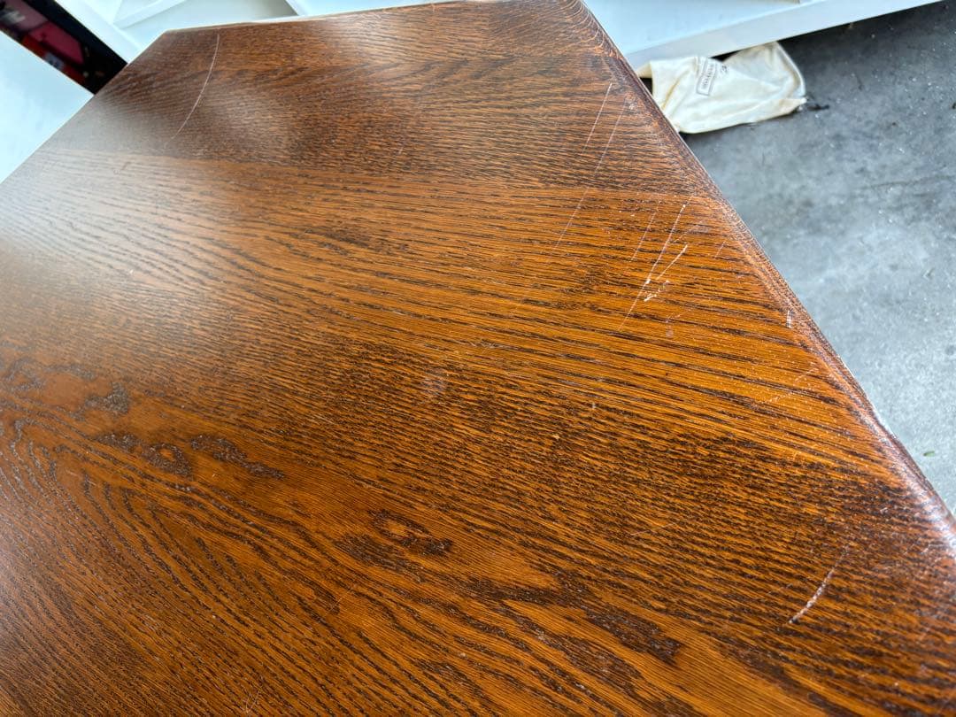 【ダイニングテーブル】オランダ製　16角形丸テーブル　アンティーク