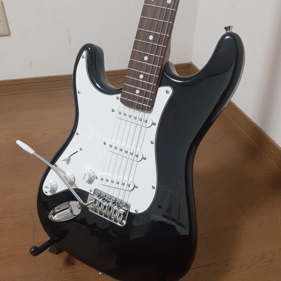 美品　SELDER 左用　レフティ ストラトギター ブラック
