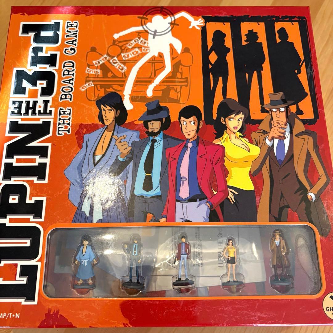 【ルパン三世】 海外版 ボードゲーム [日本語訳付]