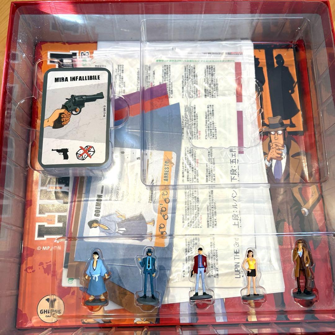 【ルパン三世】 海外版 ボードゲーム [日本語訳付]