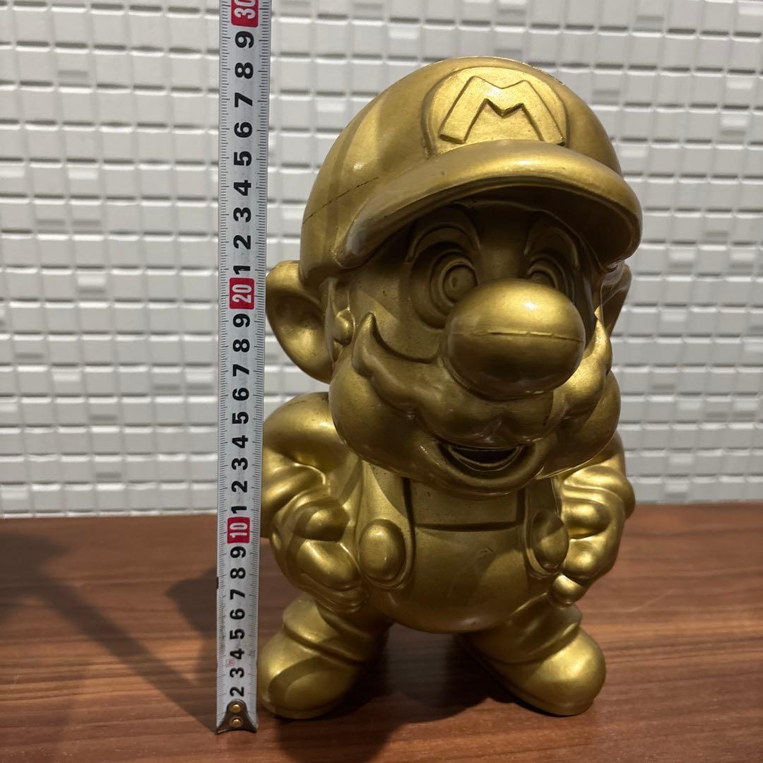 非売品 希少 任天堂 エンターテイメント 特約店用 ゴールド スーパーマリオ 像