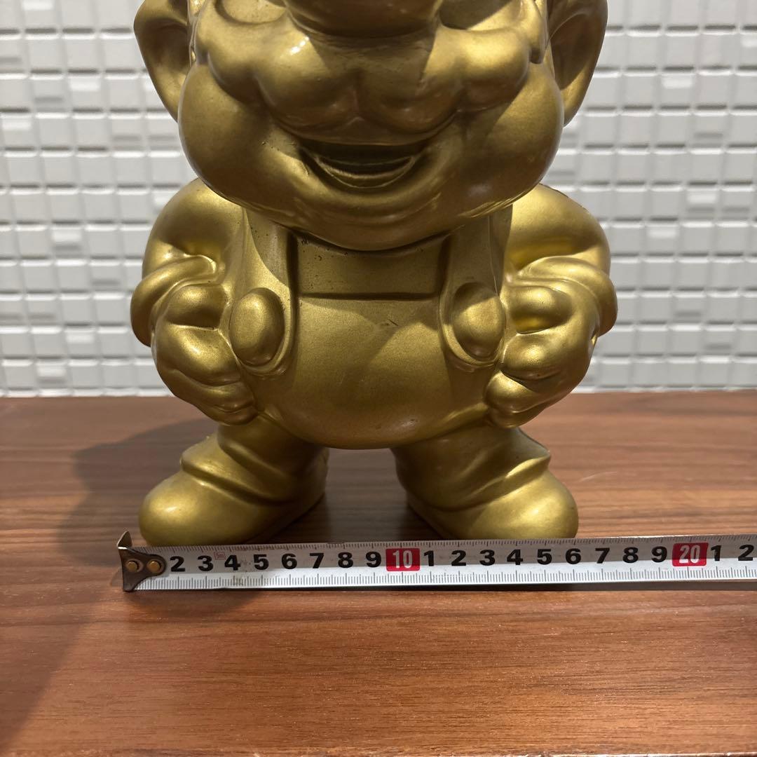 非売品 希少 任天堂 エンターテイメント 特約店用 ゴールド スーパーマリオ 像