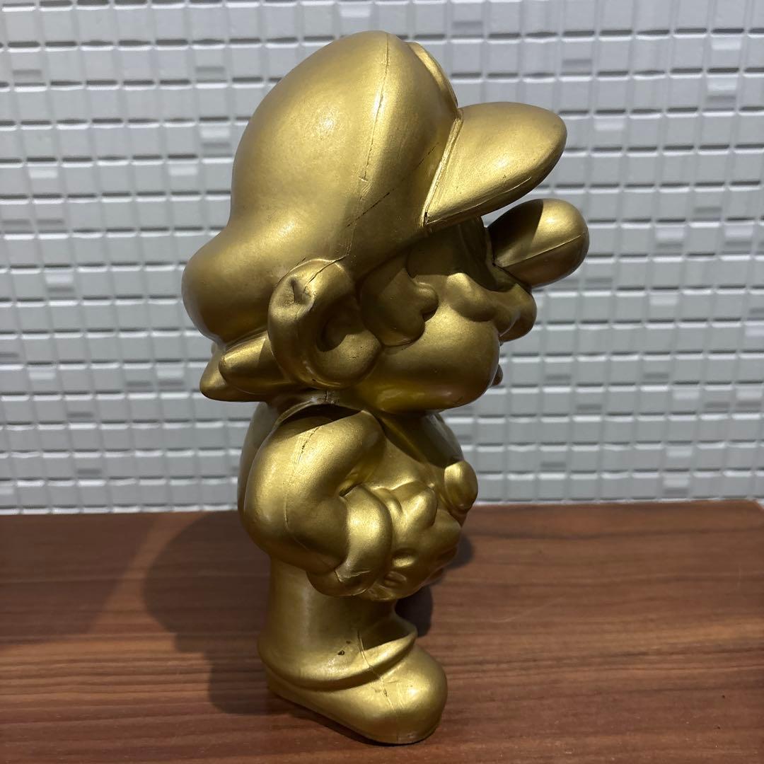 非売品 希少 任天堂 エンターテイメント 特約店用 ゴールド スーパーマリオ 像