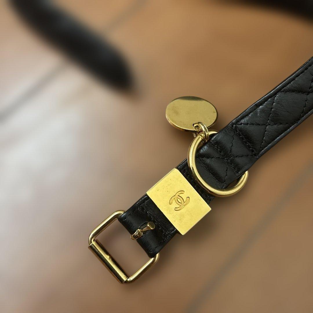 未使用品⭐️CHANEL⭐️ドッグリード&首輪