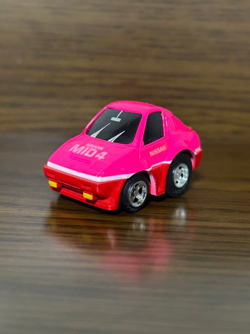 チョロQ HG 日産 MID4 ピンク