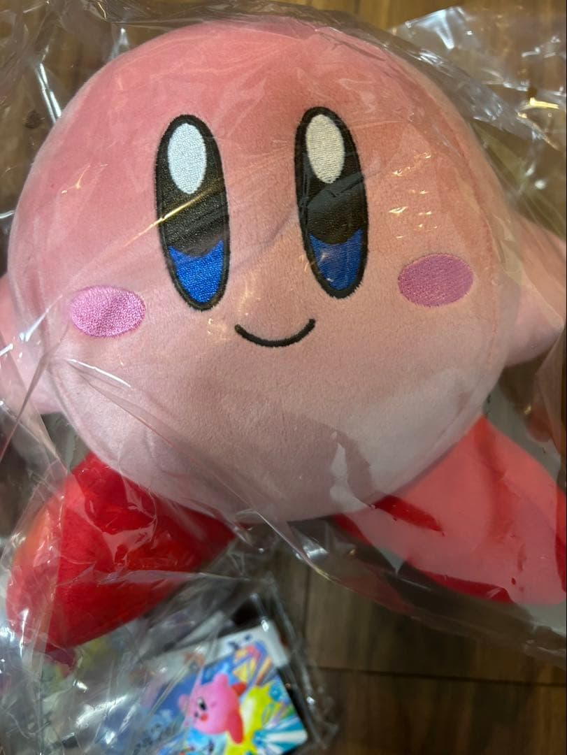 新品未開封カービィのエアライダー ぬいぐるみ/2種類セット+ネックストラップ×2