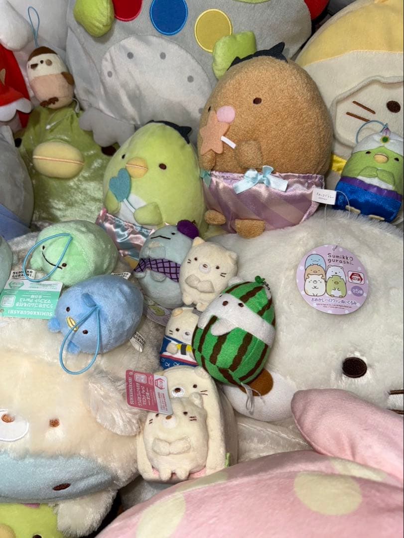 すみっコぐらし　ぬいぐるみセット70点 まとめて売り