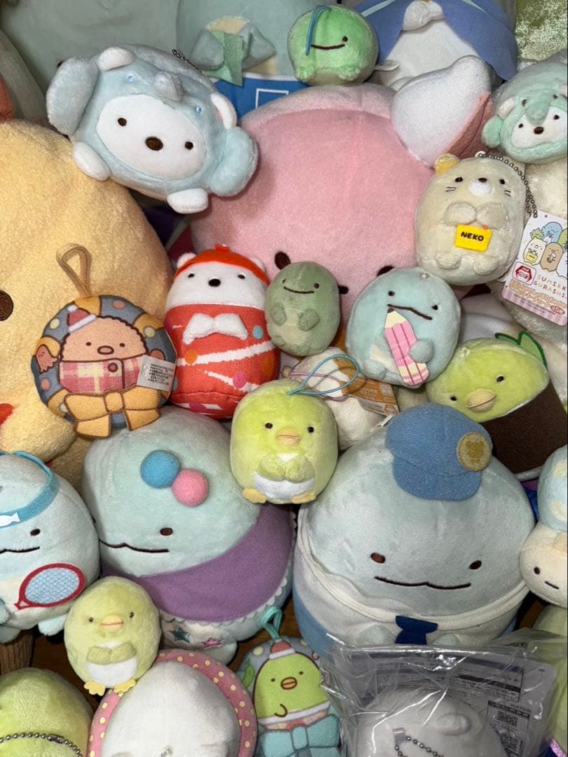 すみっコぐらし　ぬいぐるみセット70点 まとめて売り