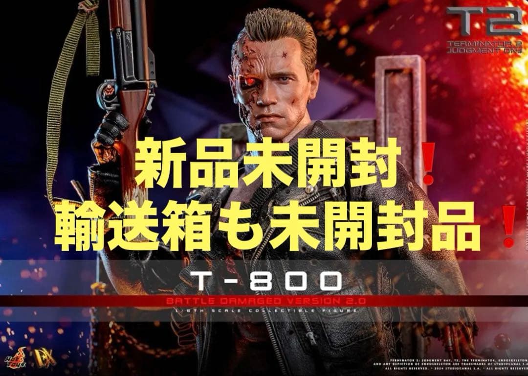 ホットトイズ 1/6 ターミネーター2 T-800バトルダメージ2.0 DX46
