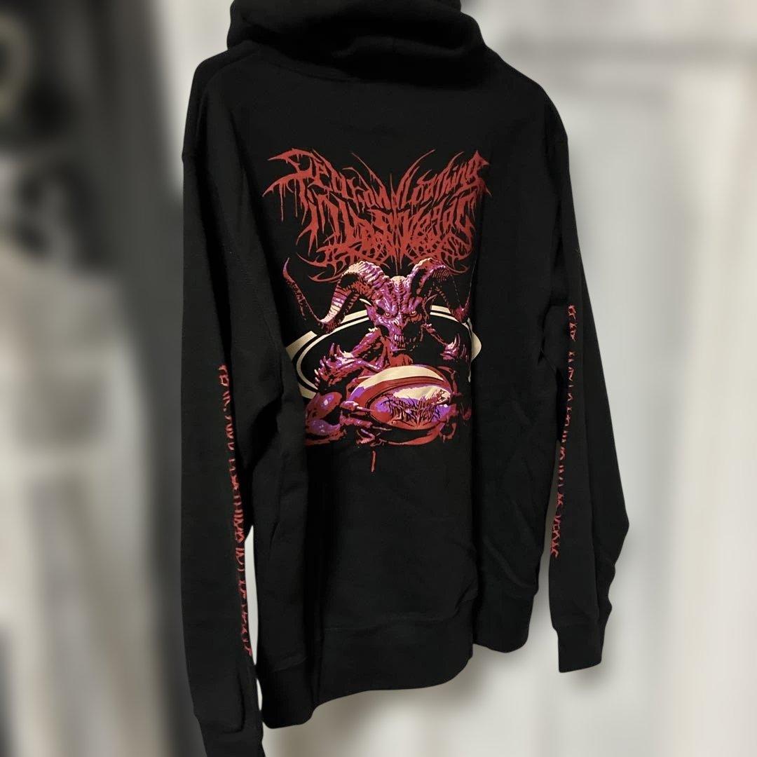 fear and loathing in Las Vegas フーディー M 黒