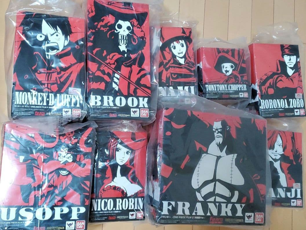 ONE PIECE　フィギュアーツ　FILM Z 決戦服ver　麦わらの一味