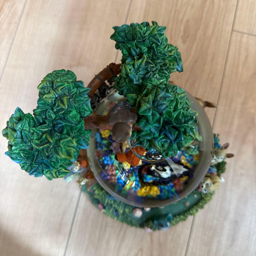 バンビ　オルゴール　スノードーム　ディズニー