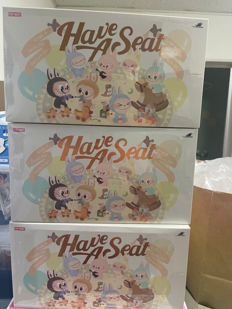 LABUBU THE MONSTERS Have a Seat 3セット