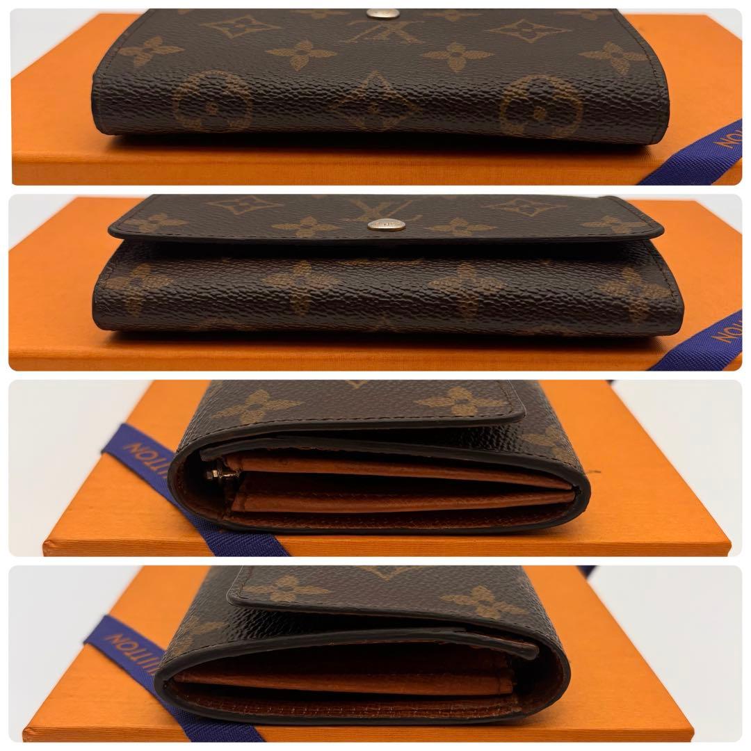 【鑑定済み】ルイヴィトン✨モノグラム✨ポルトモネジップ 二つ折り財布