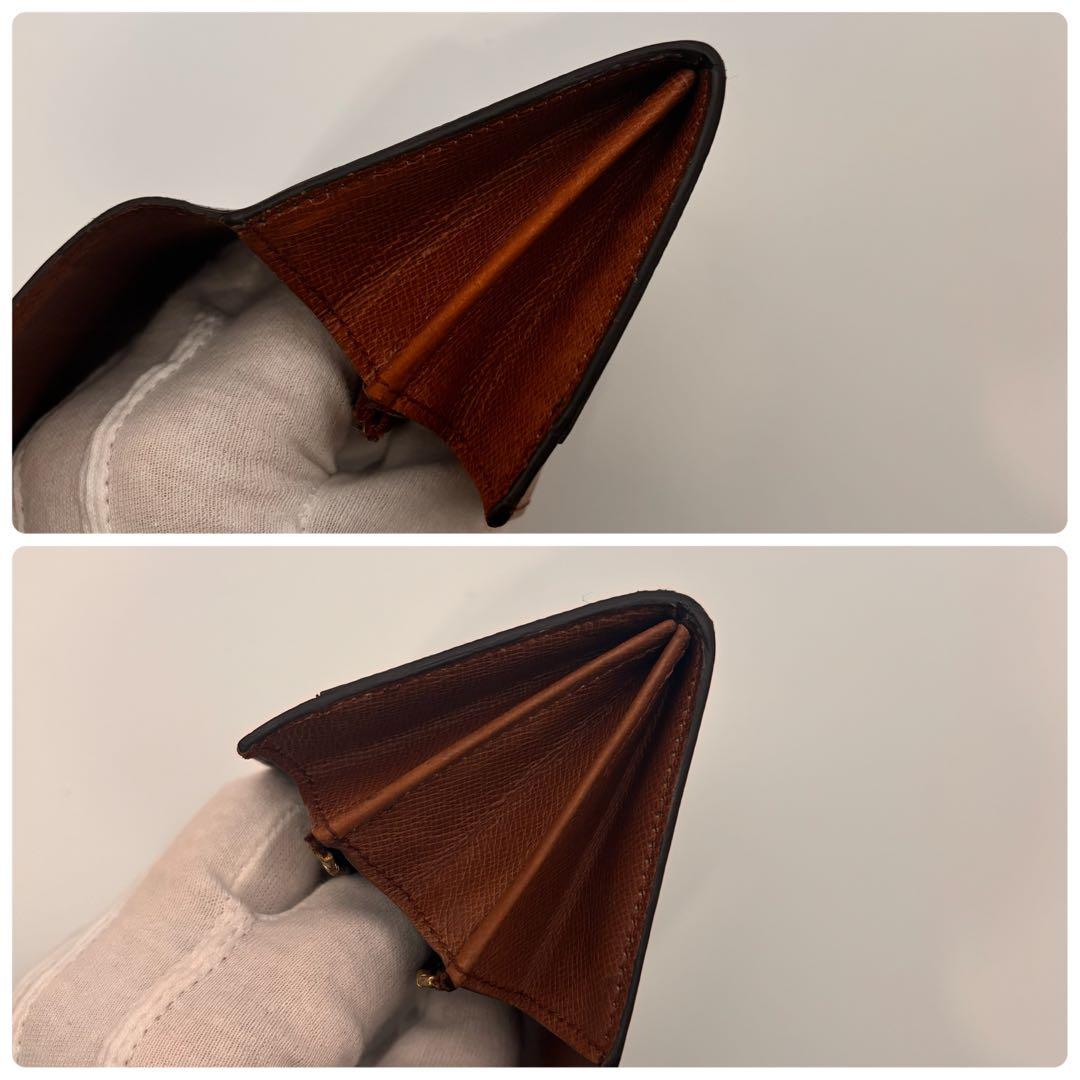 【鑑定済み】ルイヴィトン✨モノグラム✨ポルトモネジップ 二つ折り財布