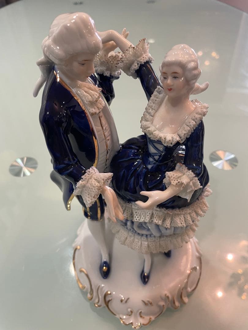 ドレスデンスタイル レースドール 夜会