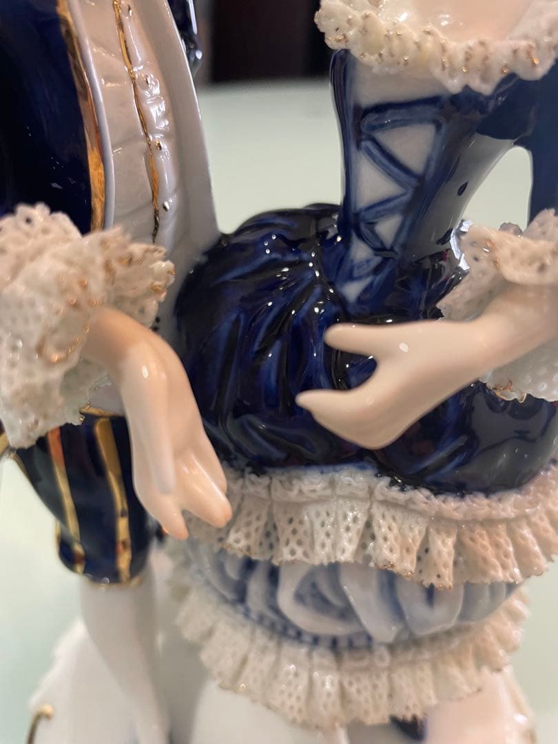 ドレスデンスタイル レースドール 夜会