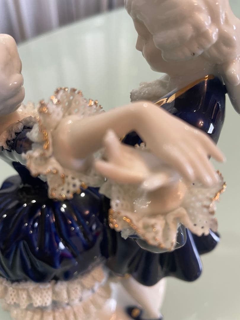 ドレスデンスタイル レースドール 夜会