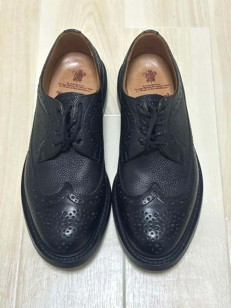 【美品】Tricker's トリッカーズ バートン 黒 26.5cm