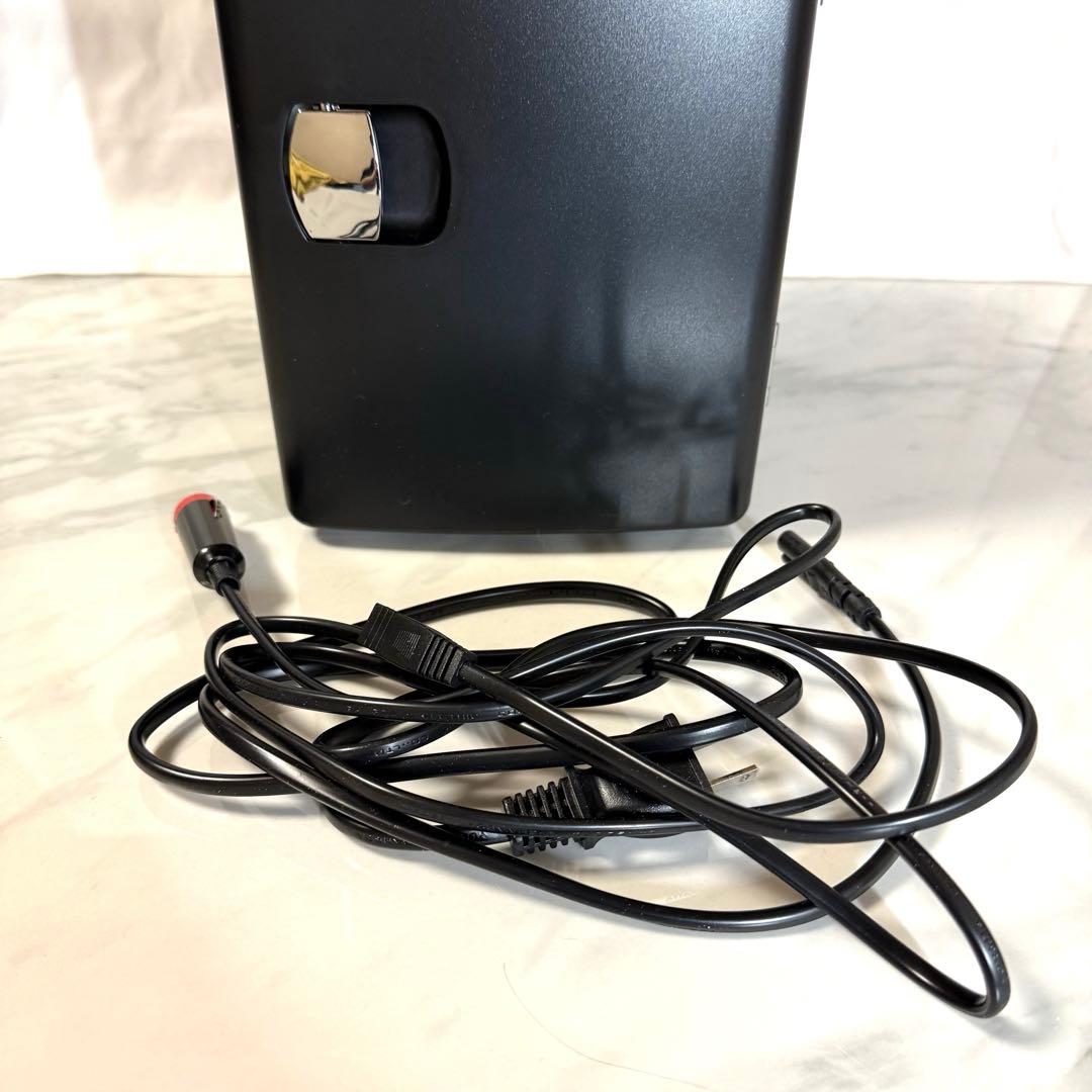 コンパクト冷蔵庫 ブラック 小型　4L容量 コードセット