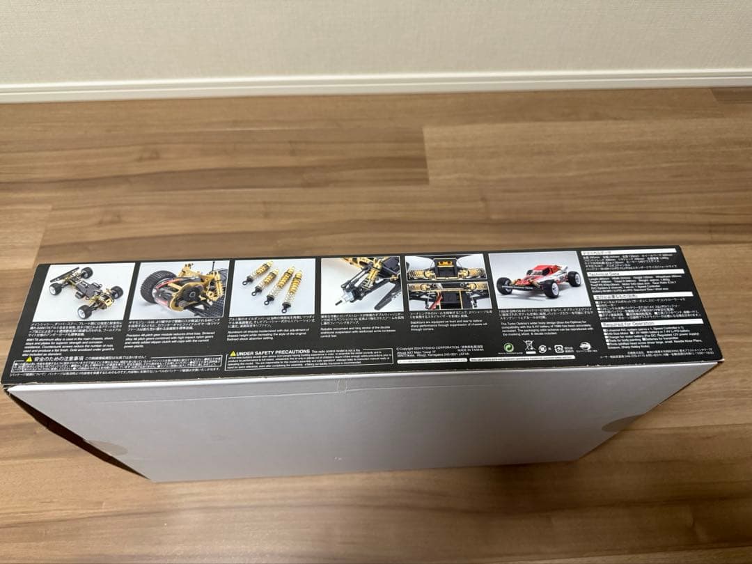 ★値下げkyosho 京商ターボオプティマ新品/未使用 別売ブラックホイール付き