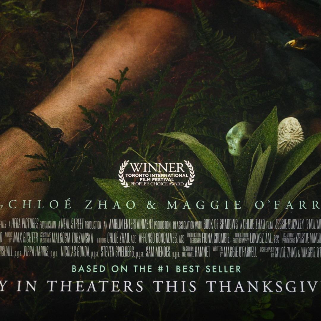 【映画館用両面ポスター】ハムネット / Hamnet アカデミー賞クロエ・ジャオ