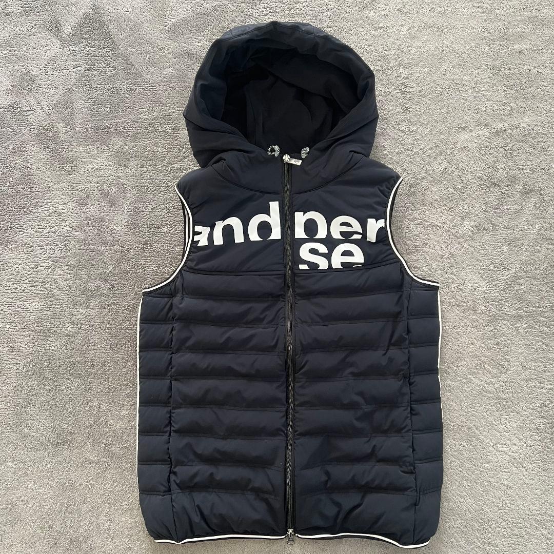 and per se アンパスィ　ダウンジャケット　ベスト　レディース　中綿入り